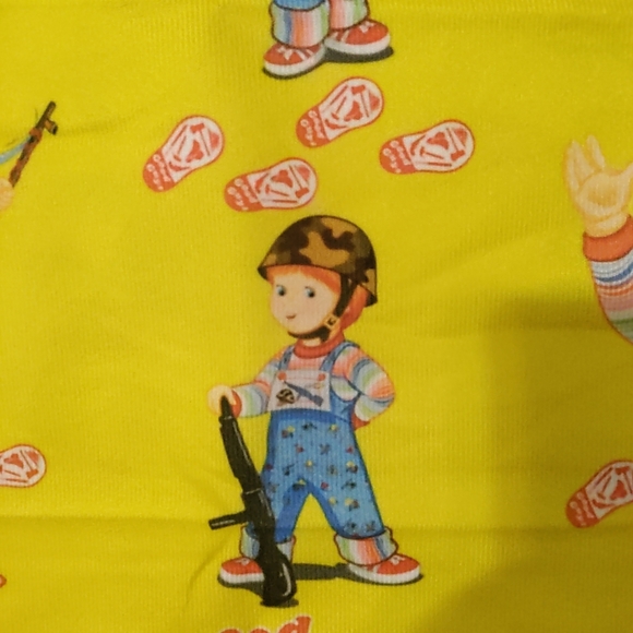 Child's Play Good Guy Doll Couch Pillow Case Set New Size 18X18 Inches. - Picture 6 of 9